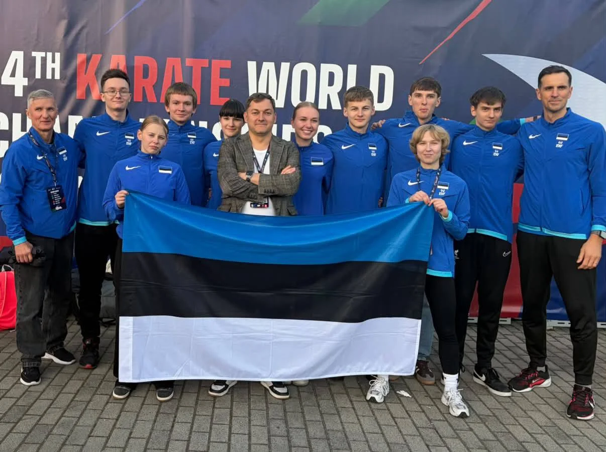 BUDO Athletes Competed at the Karate World Championship in Poland as Part of the Estonian National Team