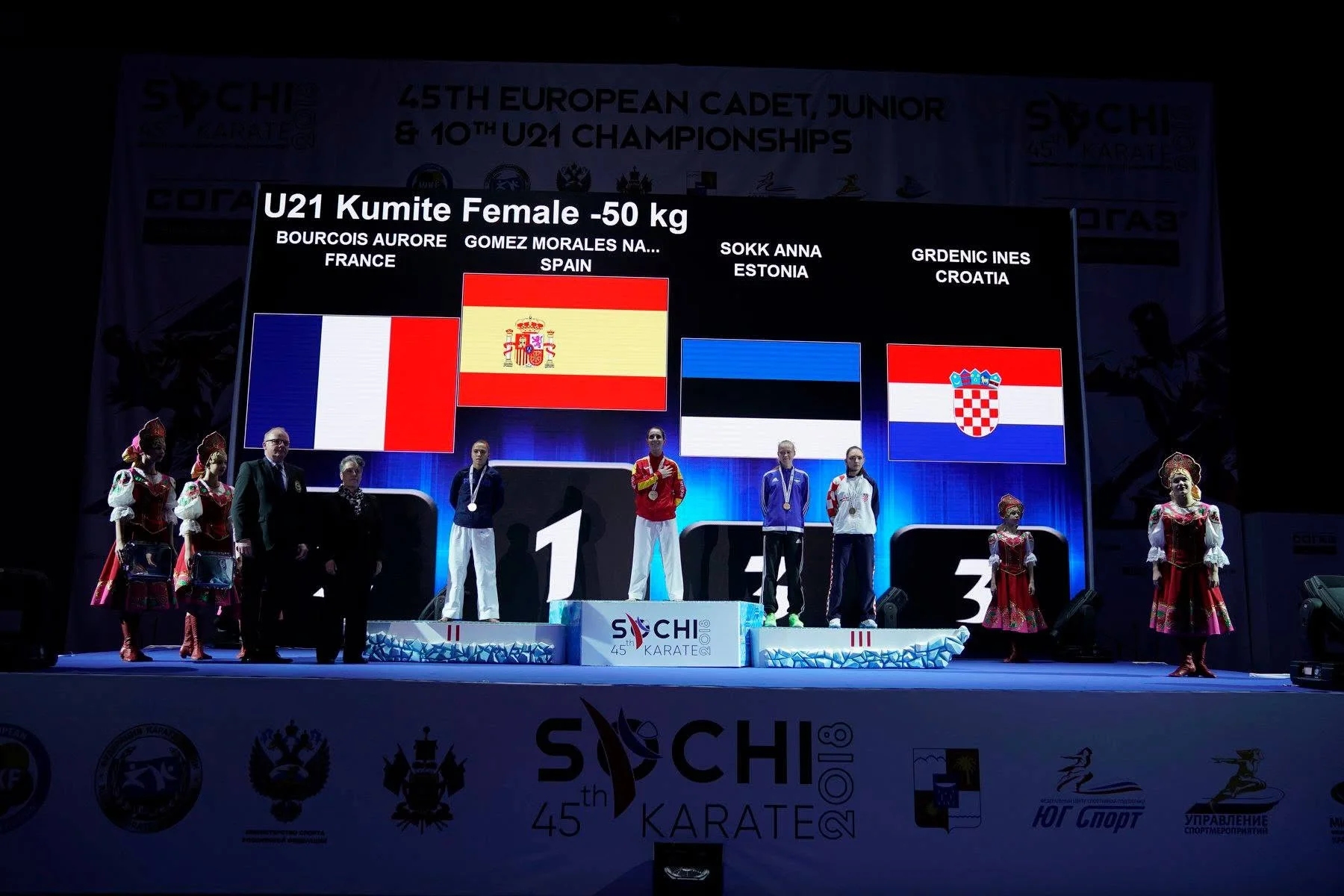 Anna Sokk wins European Championship bronze in Sochi