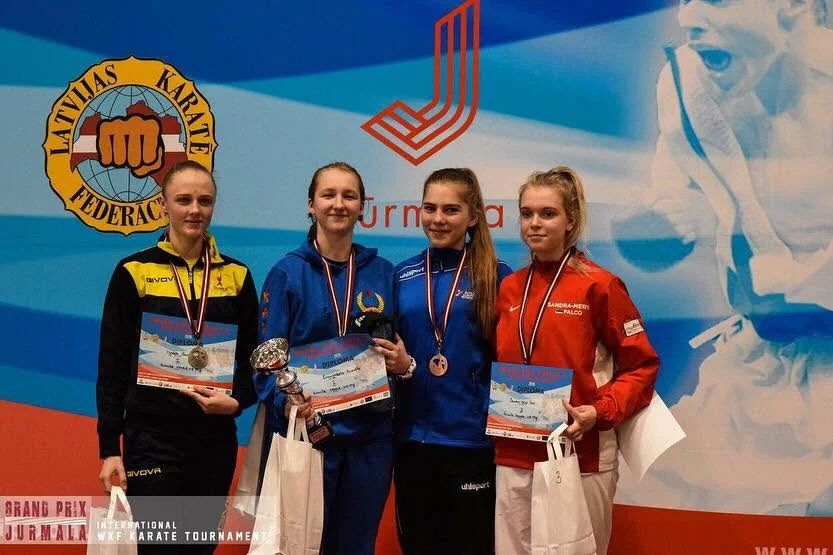 Jūrmala Grand Prix 2018 — women medal ceremony