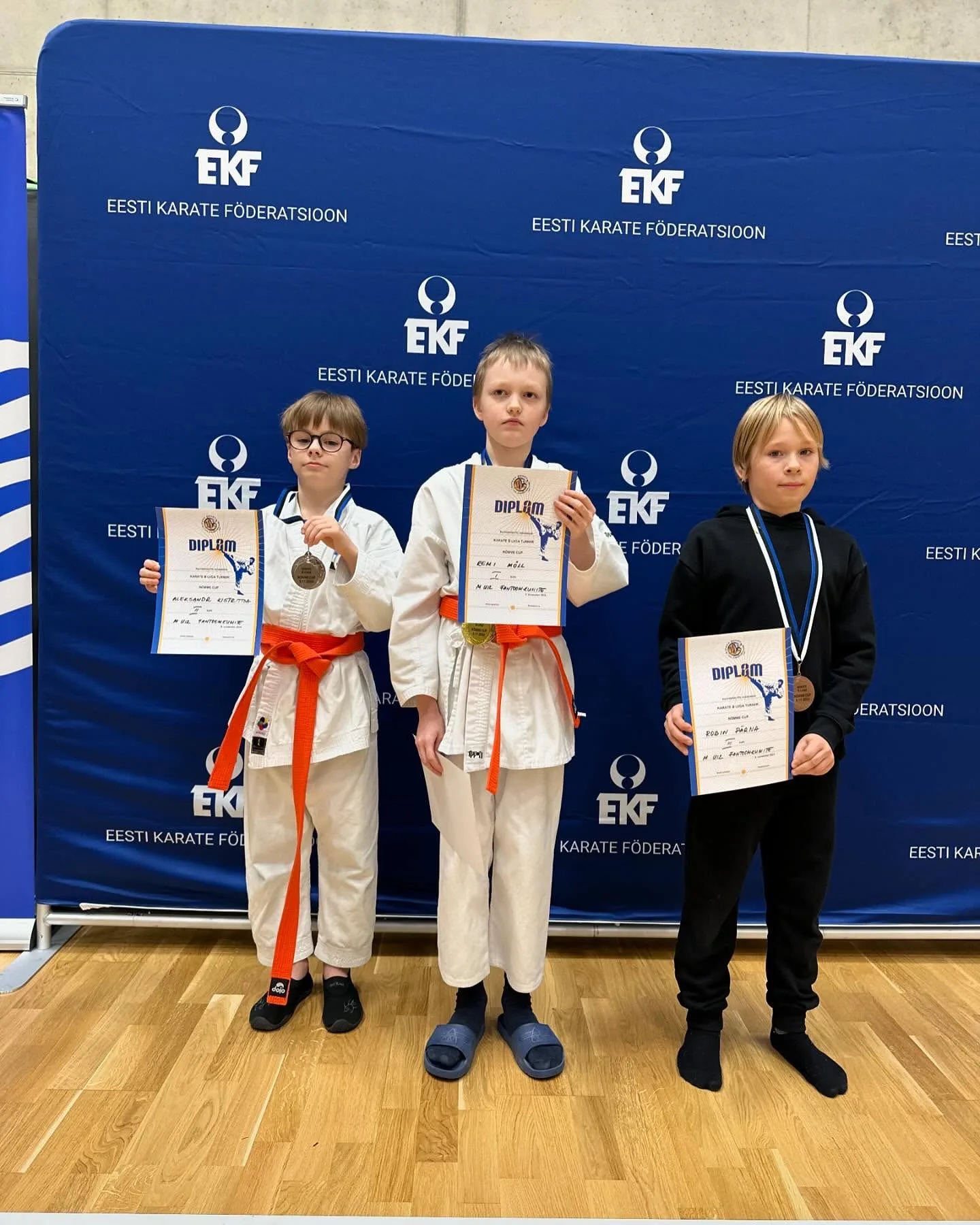 Nõmme Cup 2024 — young medallists