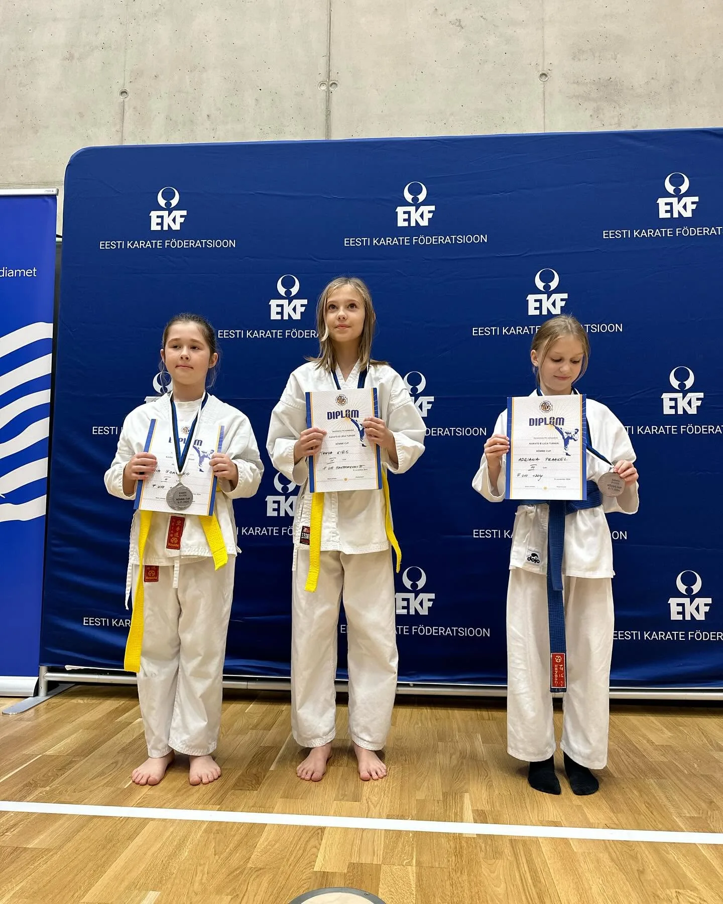 Nõmme Cup 2024 — girls award ceremony